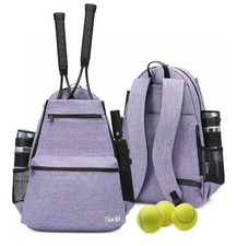 Bolsa de tênis profissional mochila de tênis para homens e mulheres bolsas de raquete com Ve..., usado comprar usado  Enviando para Brazil