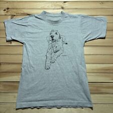 Usado, Camisa Vintage Anos 80 Coming & Going By Lyco 1987 Dupla Face Cachorro - Tamanho P/M comprar usado  Enviando para Brazil