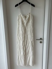 Sommerkleid beige lang gebraucht kaufen  Esslingen am Neckar