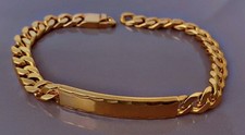 Superbe bracelet gourmette d'occasion  Monistrol-sur-Loire