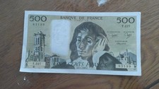 Billet 500 francs d'occasion  Attignat