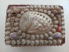 Boite bijoux coquillages d'occasion  Clermont-l'Hérault