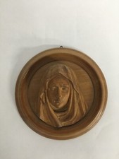 Scultura legno viso usato  Rho