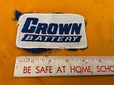 Usado, Chaqueta con tapa de parche para coser a batería Crown segunda mano  Embacar hacia Argentina