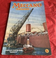 Meccano magazine may for sale  HYDE