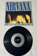 Nirvana Smells Like Teen Spirit OG UK 1991 GEFFEN 7" Vinyl Record Pic Sleeve EX comprar usado  Enviando para Brazil