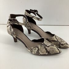 Clarks snakeskin ankle for sale  WARRINGTON