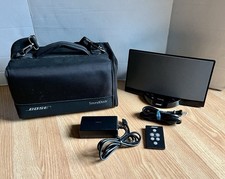 Sistema de música digital Bose SoundDock com estojo, controle remoto e cabo de alimentação. comprar usado  Enviando para Brazil