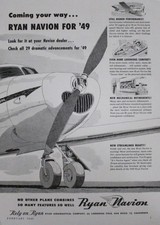 Ryan navion plane for sale  Lone Wolf