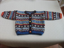 Gilet bébé tricoté d'occasion  Quettehou