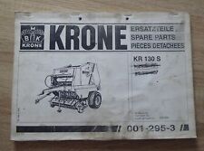 Krone rundballenpresse kr130s gebraucht kaufen  Recke