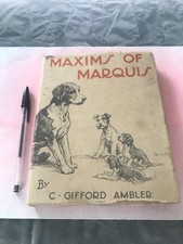 Maxims marquis gifford for sale  STROUD