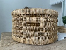 Large vintage wicker for sale  BIRMINGHAM