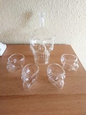Totenkopf gläser set gebraucht kaufen  Groß-Zimmern