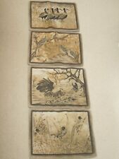 Vintage bird fabric for sale  EDGWARE