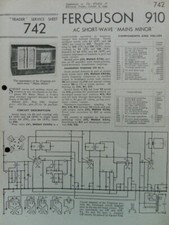 Ferguson short wave for sale  LINCOLN
