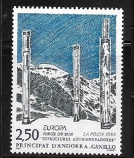 Andorre 1993 europa d'occasion  Prissé
