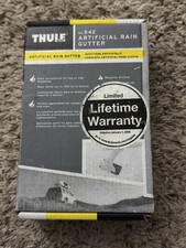 NOVO conjunto de 4 calhas de chuva artificiais Thule 542 para caminhão, campista, tampa de caminhão comprar usado  Enviando para Brazil