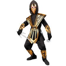 Vestito carnevale gold usato  Italia