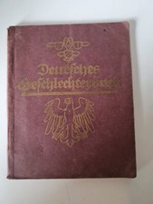 Deutsches geschlechterbuch bü gebraucht kaufen  Düsseldorf