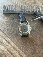 Vintage BENRUS 17J Relógio Mostrador de 2 Tons - Extravagante Moldura RGP 10K Manutenção Corrida comprar usado  Enviando para Brazil