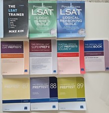 Lsat prep books for sale  Quincy