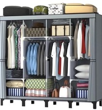 Canvas wardrobe portable for sale  LONDON