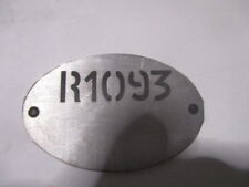 Typenschild renault schild gebraucht kaufen  Deutschland