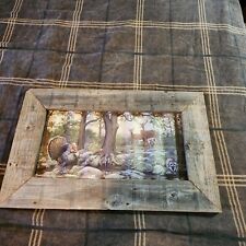 Rustic frame wildlife for sale  Hawkins