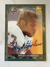 Dwight stephenson topps for sale  Hazelton