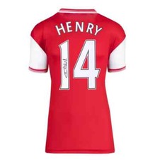 Thierry henry back for sale  CHRISTCHURCH