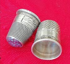 Due ditali argento. usato  Padru