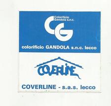 ADESIVO VINTAGE STICKER COLORIFICIO GANDOLA LECCO , usado comprar usado  Enviando para Brazil