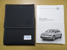 PACOTE CARTEIRA MANUAL DO PROPRIETÁRIO GENUÍNO VW GOLF GTI GTD R 2019-2024 comprar usado  Enviando para Brazil