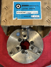 Mandril de torno Yuasa 3 mandíbulas 580-208 diâmetro 8" Japão comprar usado  Enviando para Brazil