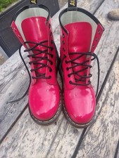 Martens lackleder rot gebraucht kaufen  Friedrichshafen
