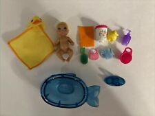 Jogo Barbie Skipper Babysitters Inc Baby Bath Time, Limpe o rosto dos bebês novo comprar usado  Enviando para Brazil