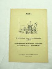 Heuwender aebi 1947 usato  Cremona