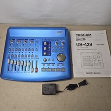 Tascam US-428 controlador de estação de trabalho de áudio digital adaptador de energia testado manualmente., usado comprar usado  Enviando para Brazil