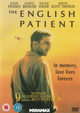 English patient dvd for sale  UK