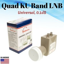 Placa de satélite linear universal quad banda KU LNB LNBF 0.1dB 4 portas HD pronta FTA comprar usado Placa de satélite linear universal quad banda KU LNB LNBF 0.1dB 4 portas HD pronta FTA comprar usado  Enviando para Brazil