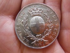 Medaglia argento valore usato  Italia