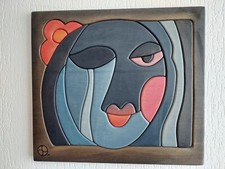 Holzbild krause cloisonnage gebraucht kaufen  Hamburg