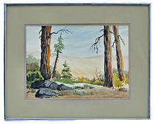 Trever bennett watercolor for sale  Whittier