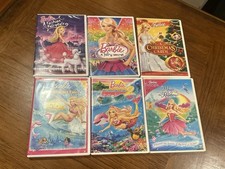 Bundle Of 6 Barbie DVD’s As Shown, All EUC, One NIP. comprar usado Bundle Of 6 Barbie DVD’s As Shown, All EUC, One NIP. comprar usado  Enviando para Brazil