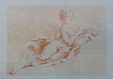 Tableau ancien femme d'occasion  Seiches-sur-le-Loir