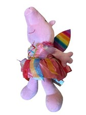 Vestido de festa e asas de borboleta PEPPA PIG Build A Bear 2016 18", usado comprar usado  Enviando para Brazil