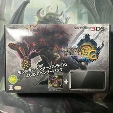 Console Nintendo 3DS Cosmo Black Monster Hunter 3G Starter Pack conjunto na caixa Japão comprar usado  Enviando para Brazil