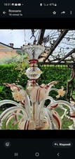 Lampadario luci murano usato  Venezia