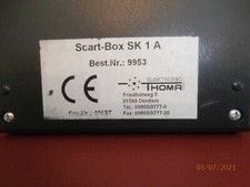 Scart umschaltbox 3 gebraucht kaufen  Dortmund